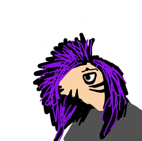 I m 1/2 of blud on teh dans flur