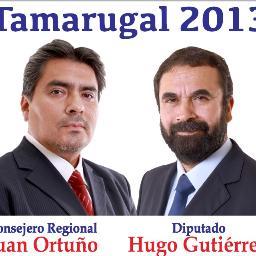 Hugo Gutierrez, diputado -Juan Ortuno Nieto, core