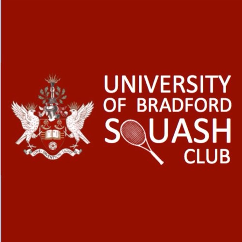 University of Bradford Squash Club
Training at Unique Gym: Mon 19:00-20:30 (Women only) Mon 20:30-22:00 Tues 19:00-20:30 Fri 17:40-20:00
