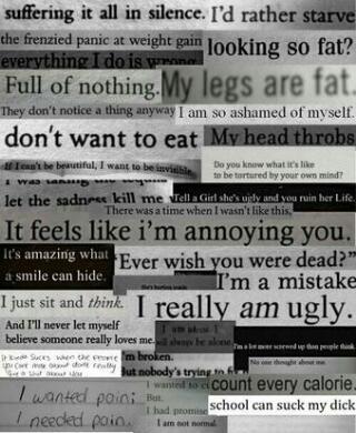 Nobody will ever understand how much i hate myself.