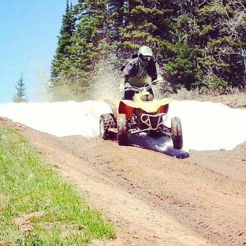 I love anything that has a motor. I work for Rocky Mountain ATV/MC and love it.