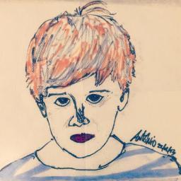 Inspirado em um personagem de um romance que está sendo escrito, vivido.
