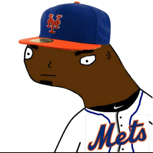 am pichr 4 metz of kweenz. mi naem suks dik. *NOT AFFILIATED WITH THE METS OR GONZALEZ GERMEN IN ANY WAY* Original: created 8/20/13