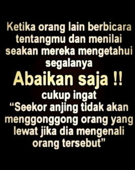 Jangan bekawan sebatas ada keperluan aja