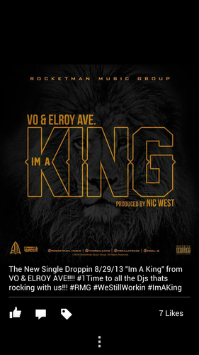 RMG @TheRealKavo&@MRKILLATRACK for booking and features call 9012181453 Antonio RMG.....FROM THE GROUND UP ON THE WAY