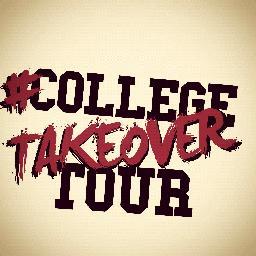 THE #COLLEGETAKEOVERTOUR IS BACK! BIGGER AND BETTER! 25,000+ STUDENTS - MORE SCHOOLS MORE GIVEAWAYS
INFO@COLLEGETAKEOVERTOUR.COM TO GET YOUR EVENT ON THE TOUR!