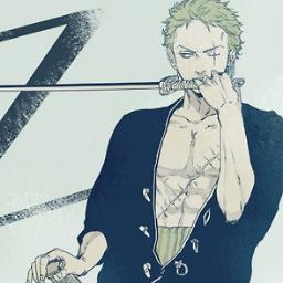 First mate of the Mugiwara Kaizoku, with a bounty of 120.000.000 beli. The names Roronoa Zoro. I will become the best swordsman in the world!