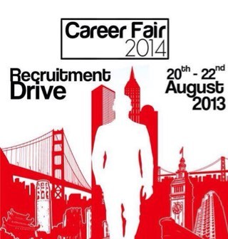 Career Fair 2014 is organised by University Peer Group MMU Melaka. This event is an MMU event to help our final year students obtain jobs as well as internship