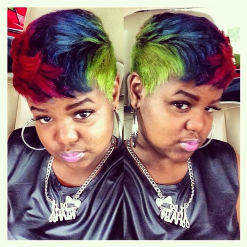 Thee I mean Thee best hair stylist u can ever have honey....#thanks