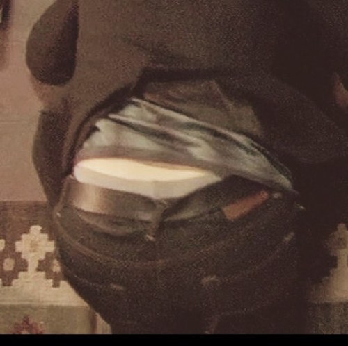 @RevengefulKhan's beautiful booty. No touching.