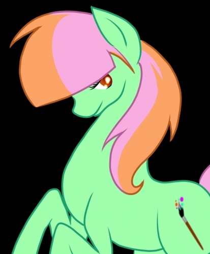 Hello, my name's Areus~ I'm an earth pony who found her dream through painting! I adore to meet new ponies! #MLPRP #OC