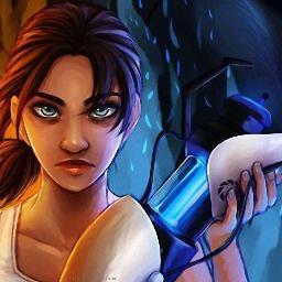 #spanishfakevalve /soy chell y tengo una pistola de portales/en el fondo GLaDOs me quiere aunque no lo admita,y me haga sufrir D:#SpanishFakeValveWorld