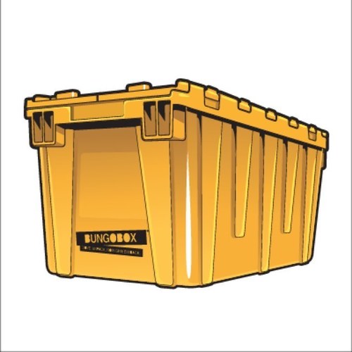 BungoBox rents recycled plastic moving boxes as an alternative to cardboard. They are stackable, have wheels and less expensive. Plus we deliver them to you!