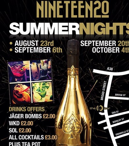 _nineteen20's profile picture. Each Fridays @obar will provide parties which are not to be forgotten .1920's starts with Summer nights 2.4.1 cocktails,fish bowls,1920's hosts and house music.