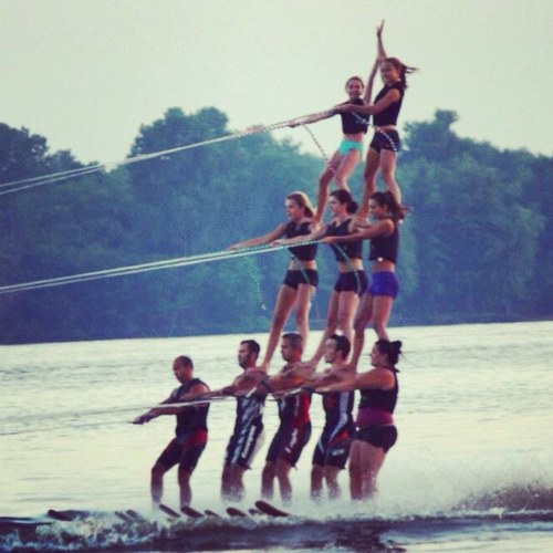 We perform water ski shows every Thursday night at 6:30. Come down to the Great River Road at Clifton Terrace to see our shows and learn more about us!
