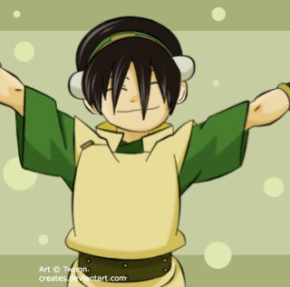 Hey,i'm Toph. I'm an eathbender,fom team avatar!