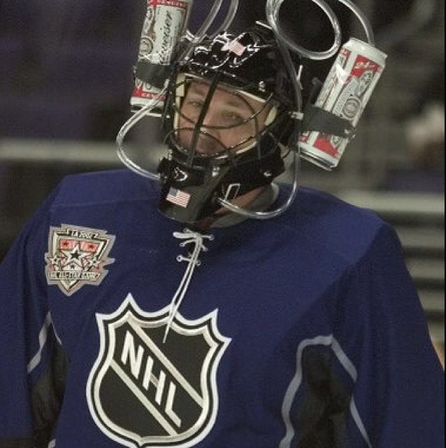 Eat Sleep Hockey. Beers Up! Bar Down!