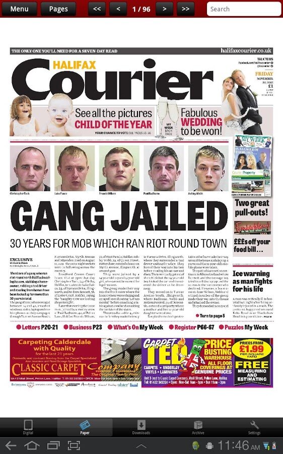 The Halifax Courier Advertising Team offer local businesses advertising solutions in print and online.