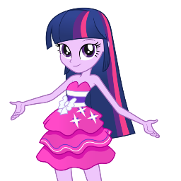 I am Princess Twilight Sparkle! I am Princess Celestia's Faithful student. I have just come back to Equestria after an amazing adventure in a strange world!