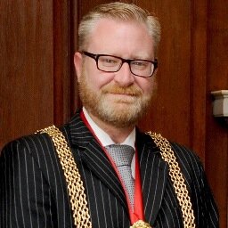 Cllr Mark Bennett, Mayor of the London Borough of Lambeth. Chosen charity: Lambeth's food banks/Trussell Trust. Interests: Lambeth, its past, present and future