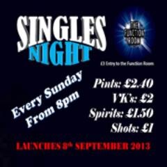 every sunday from 9pm