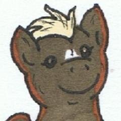 Second of @mlp_Greenhoof and @mlp_Coaldust's sons and cutest by far. ((GMT +/- 1))