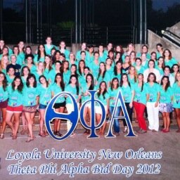 The Alpha Beta chapter of Theta Phi Alpha at Loyola University New Orleans