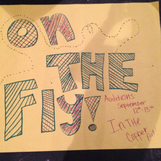OnTheFlyBHS's profile picture. On the Fly is this years Improv Troupe! Come to our shows once a month for some clean, funny stuff made up ON THE SPOT at Bingham High School. Yay!