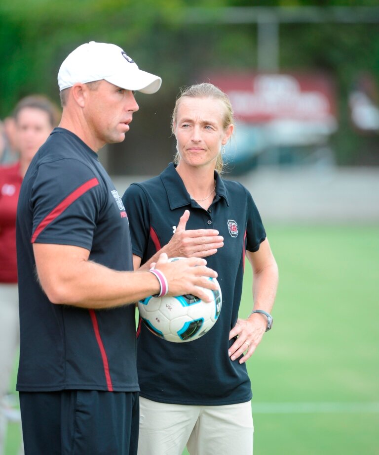 Official Twitter account of husband and wife @GamecockWSoccer coaching staff Shelley and Jamie Smith.