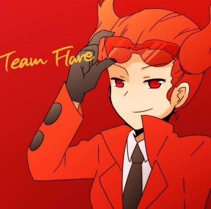 Hello my friends i am the leader of Team Flare and these are my People. We are a fire based team unlike Magma. We are here for Kalos!!! #RP