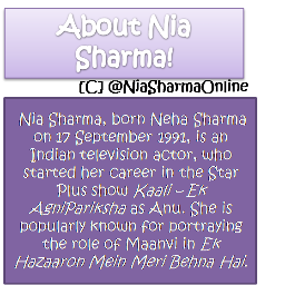 ♥ Nia Sharma ♥ Is The Reason ♥ Why we made this account ♥ W absolutely ♥ surely ♥ love her so much ! ♥ We spoke on the phone with her  ♥