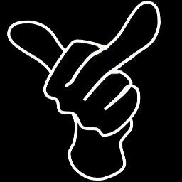 either ∩ or┌∩┐, choice is yours! :-)
