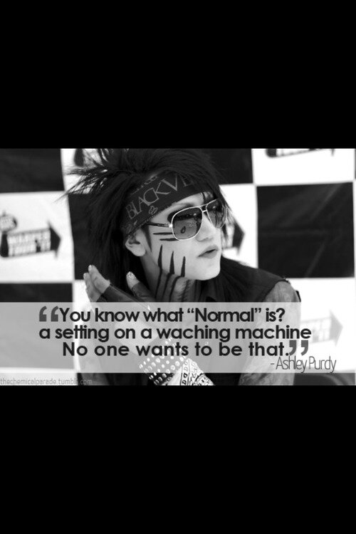 One Direction and Black Veil Brides are my heroes :]