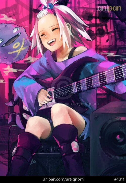 Virbank City Gym Leader and Punk Rocker! If ya can't take my poison types, prepare to have the common sense knocked out of you!