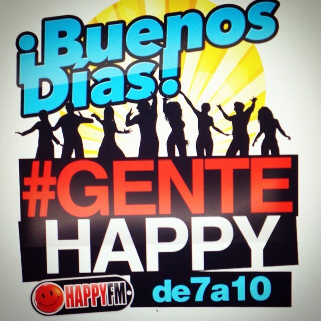De Lunes a Viernes de 7 a 10 de la mañana despierta en @HAPPYFMRADIO con una sonrisa! Presenta @NachoHer