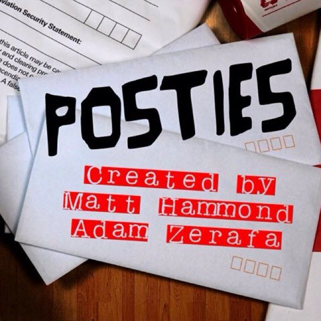 POSTIES is a web series created and written by @MattusWasHere . Also founder of Cheeky Productions. http://t.co/QY3l1rpXox