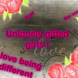 We are a new girl group called u.g.g (uniquely gifted girlz ) were 15 & 16 our names are s.v (star vocals) and renee were from philly we ready to turn up !!!!!!