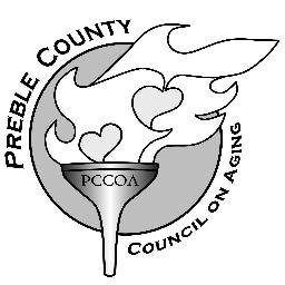 Nonprofit organization, providing services since 1973 to senior citizens in Preble County, Ohio -  937.456.4947 or 1.800.238.5146