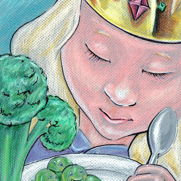 Princess of the Peas is a #rhyming #PictureBook, a #daddy / #daughter story about #dinnertime. Looking for #kidlit #influencer