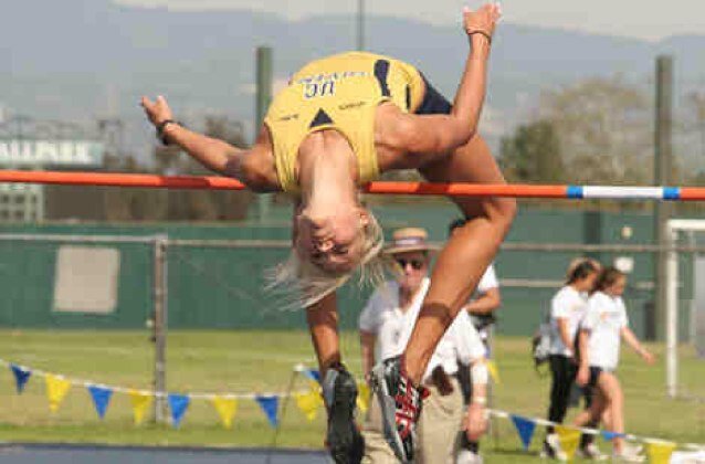 200 and 400 sprinter, and i also triple, but high jump has my heart. Duh; Run, turn, lean, jump, arch, kick, land, repeat. #HighJumpLife.