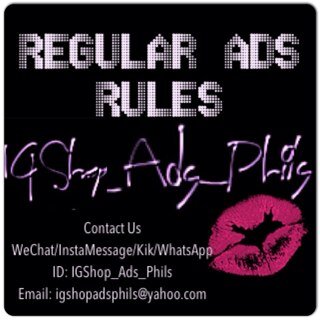 Follow us on Instagram
@IGShop_Ads_Phil