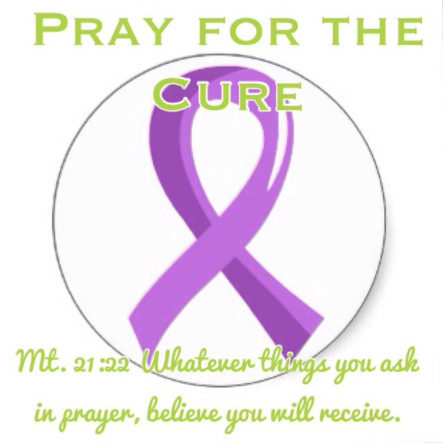 One Life, One Chance. Pray for the Cure. This year I had thought about many things and one thing that hit me the most was praying for a cure for Cancer.