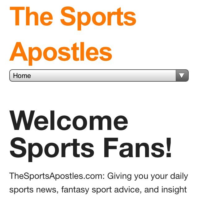 Five friends who realized they know way to much about sports so they decided to start a sports blog giving you daily updates on the significant news in sports.