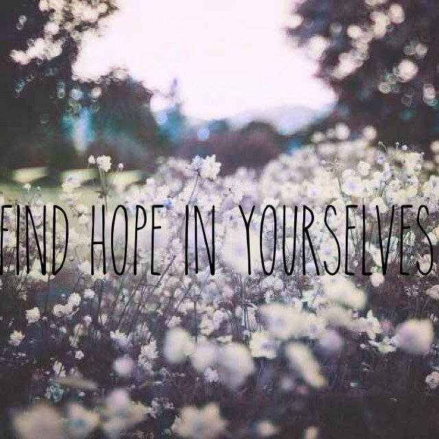 He will. They will. I didn't make this account to give you hope. I made this account so you find hope in yourself. Dont follow this, follow @TOXICITYNARRY