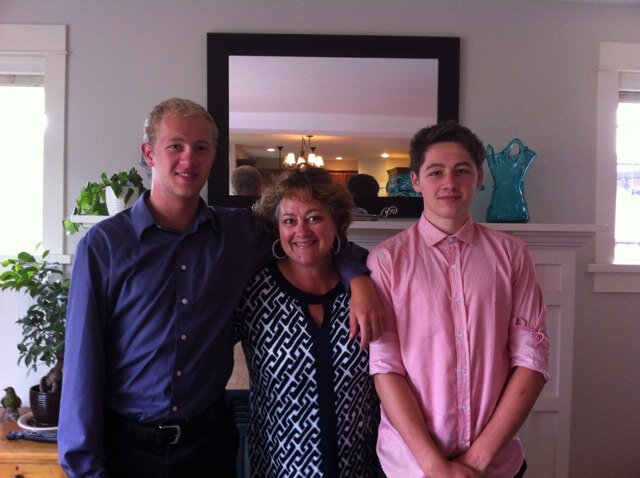 Mom of two young men, teacher and dog walker