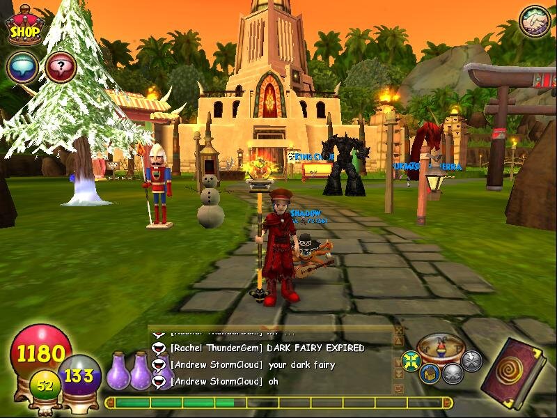 Gay, clueless boy new to wizard101 and stuff