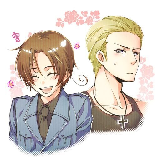 Hello, I am Germany... I don't really care about anything except Italy. D-Don't tell him that..!