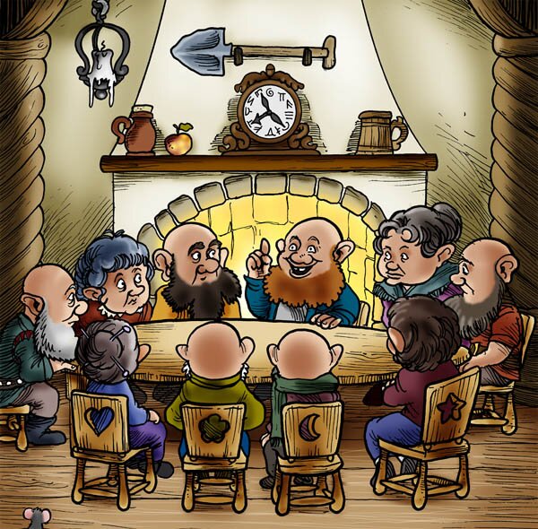 Official Twitter page for The Dwarfs and the Giant by Michael Young