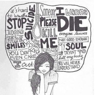 I'd die to be skinny and I will probably never get there cause I'm too fat. I want to die, that's all I ask for. I don't want to live this life anymore.