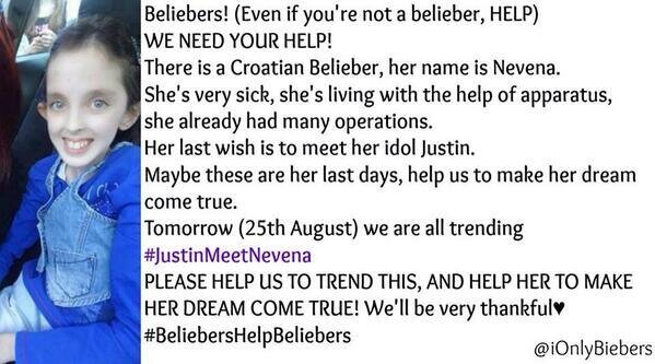 #JustinMeetNevena